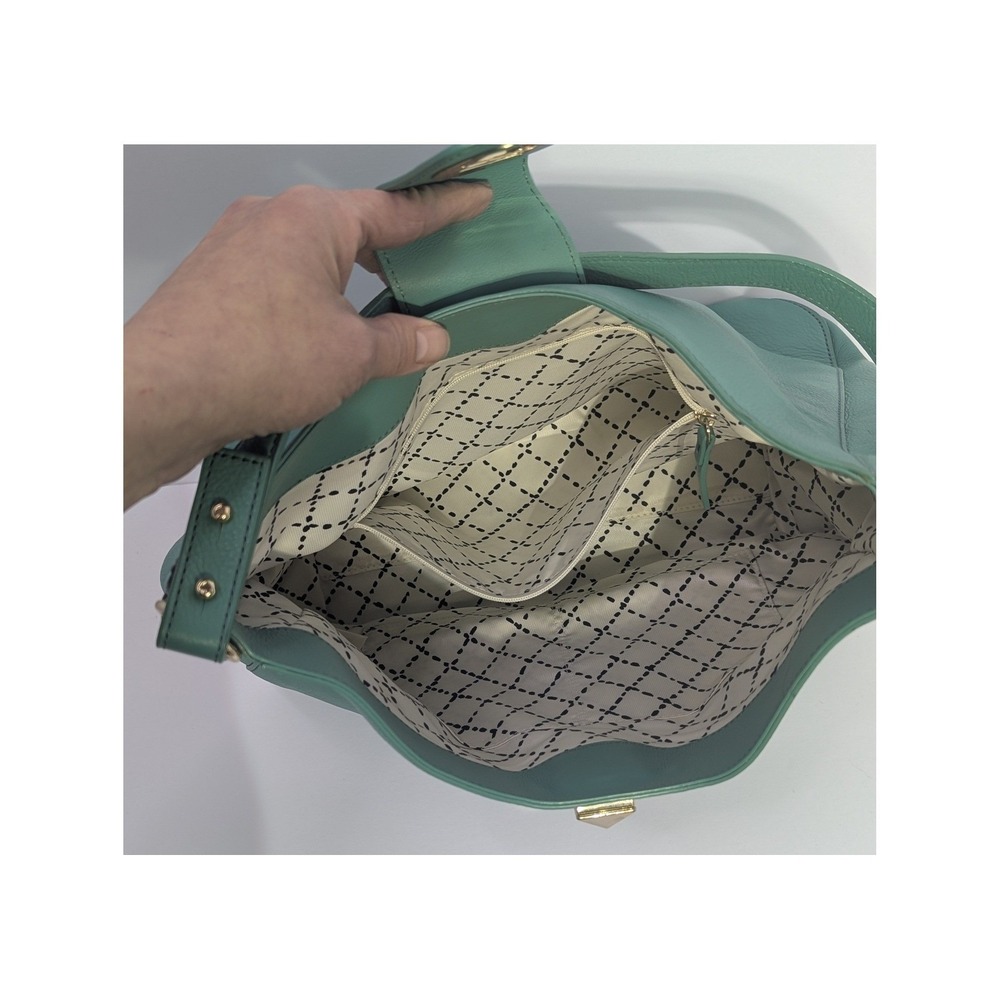 Kate Spade Jamie Chrystie Street Hobo Bag Pebbled‎ Leather Gold Tone Hardware - Picture 8 of 13